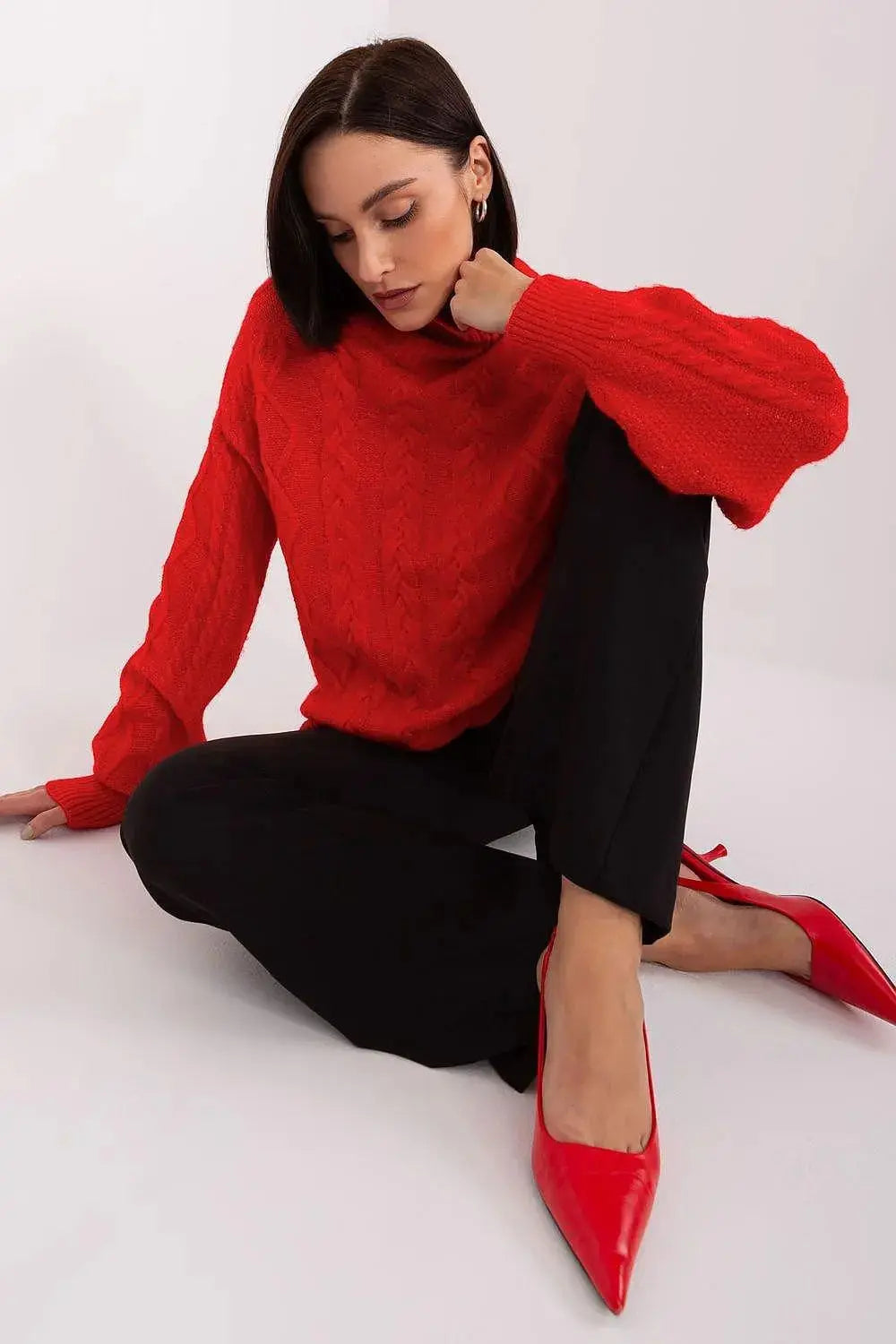 AT touch acrylic womens sweater  Adomoo