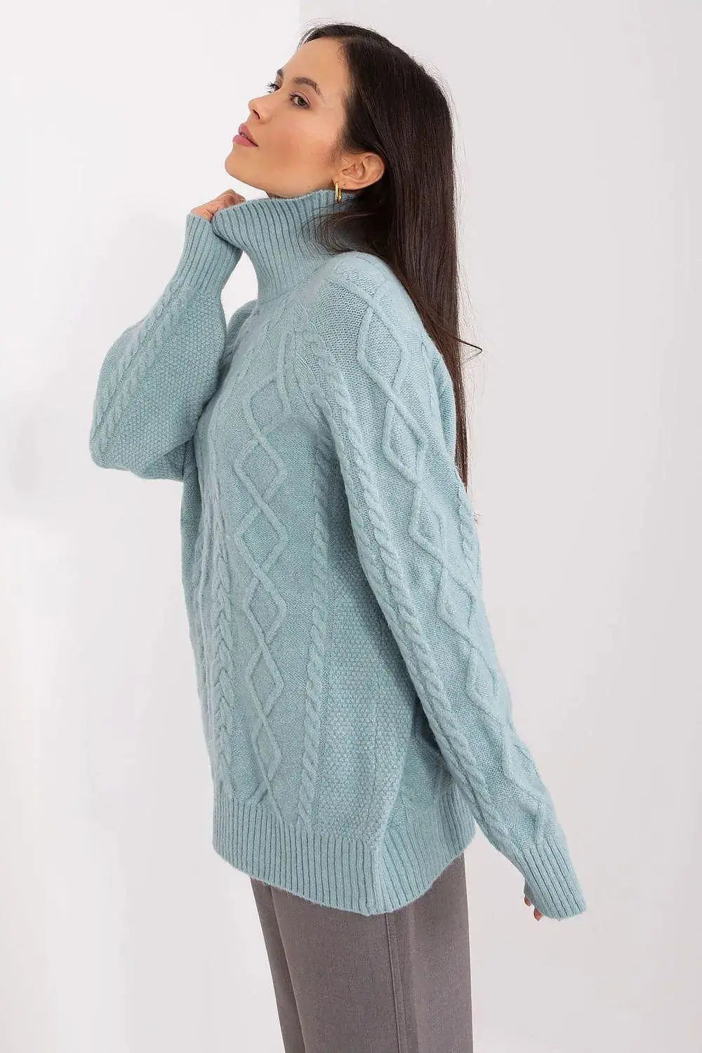 AT touch acrylic womens sweater  Adomoo