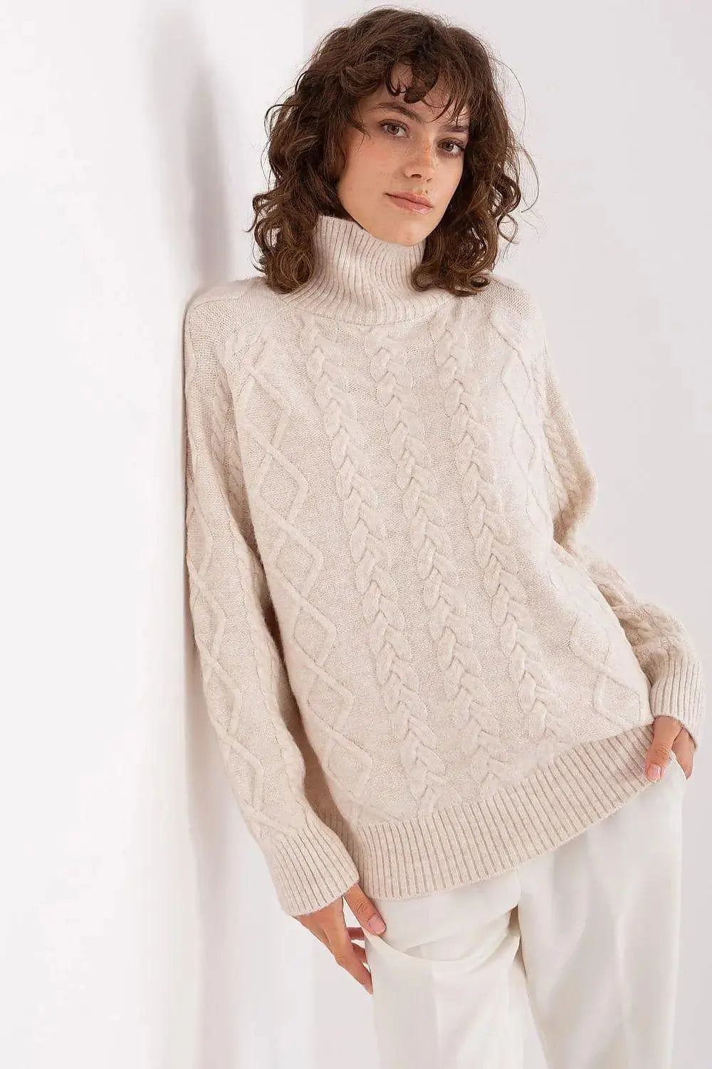 AT touch acrylic womens sweater  Adomoo