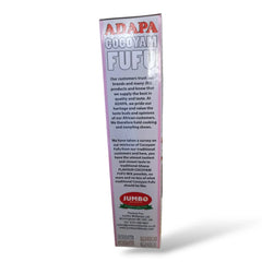 Adapa Cocoyam Fufu 600g  Adomoo