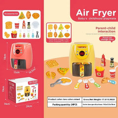 Air Fryer Simulation Kitchenware Kitchen Food Color Changeable Play House  Adomoo