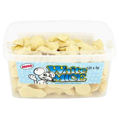 Alma White Mice 120 Pieces  Adomoo
