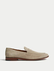 Autograph Suede Slip-On Loafers  Adomoo