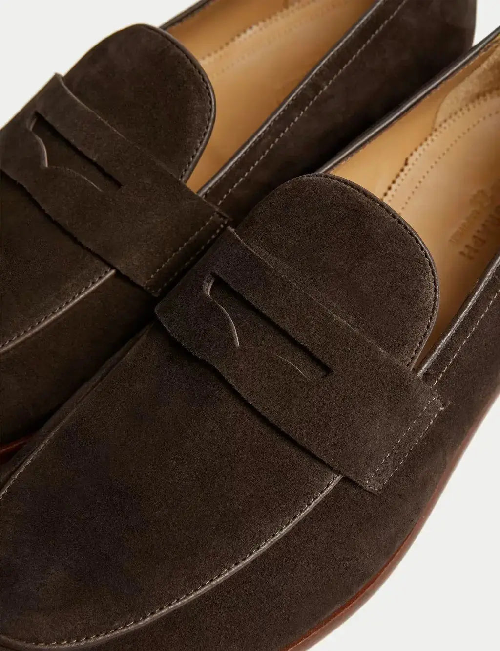 Autograph Suede Slip-On Loafers  Adomoo