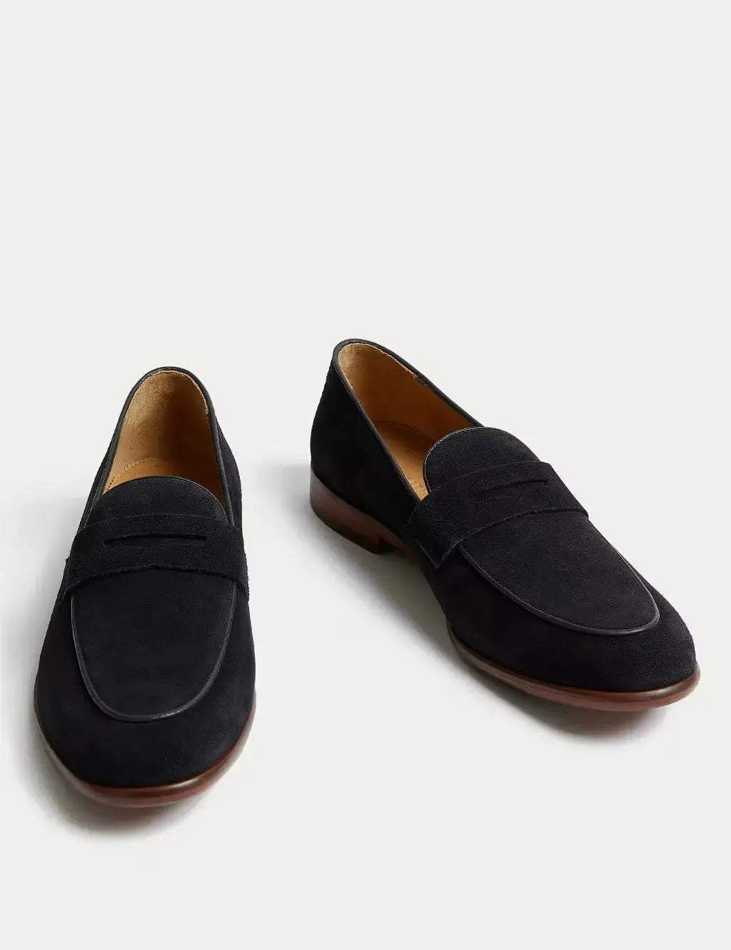 Autograph Suede Slip-On Loafers  Adomoo