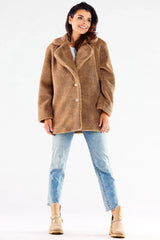 Awama hips, with slip pockets coat  Adomoo