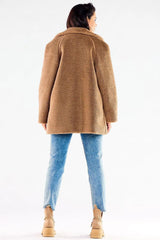 Awama hips, with slip pockets coat  Adomoo