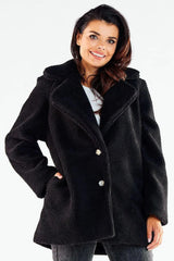 Awama hips, with slip pockets coat  Adomoo