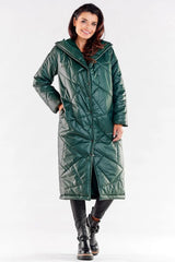 Awama long quilted coat  Adomoo