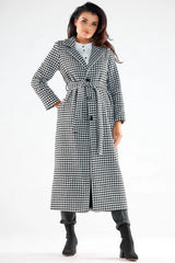 Awama pleasant, warm fabric maxi length coat  Adomoo