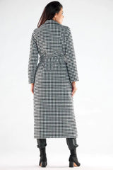 Awama pleasant, warm fabric maxi length coat  Adomoo
