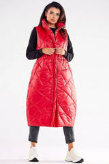 Awama streamlined, oversized cut gilet  Adomoo