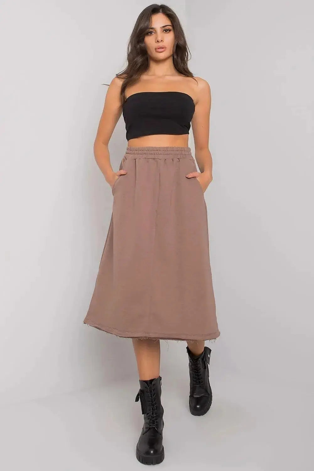 BFG flared cut tracksuit skirt  Adomoo