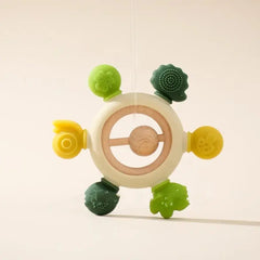 Baby's Molars Prevent Hand Sucking Silicone Yaoyaole Tableware Soothing Rattle Toys  Adomoo