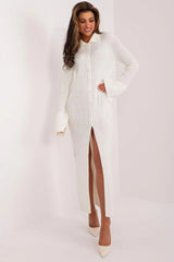 Badu elegance pencil acrylic knit fabric daydress  Adomoo