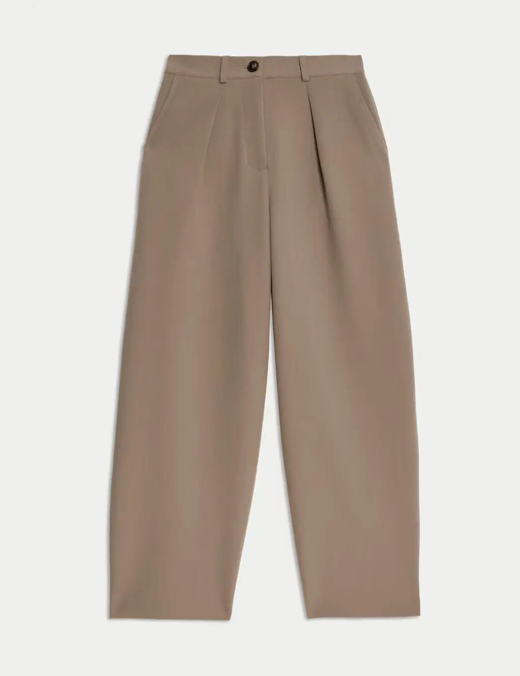 Barrel Leg Trousers  Adomoo