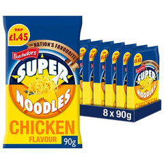 Batchelors Chicken Flavour Super Noodles 90g (Case of 8)  Adomoo