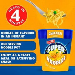 Batchelors Chicken Super Noodles 100g (Case of 6)  Adomoo