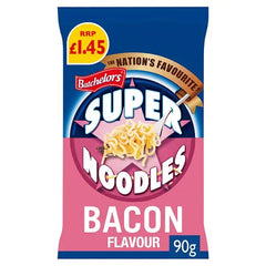 Batchelors Super Noodles Bacon Flavour 90g (Case of 8)  Adomoo