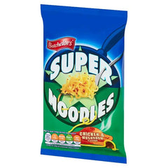 Batchelors Super Noodles Chicken & Mushroom Flavour Noodle Block 90g (Case of 8)  Adomoo