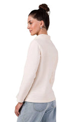 BeWear womens turtleneck sweatshirt  Adomoo