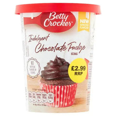 Betty Crocker Indulgent Chocolate Fudge Icing 400g (Case of 4)  Adomoo