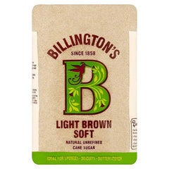 Billington's Light Brown Soft Natural Unrefined Cane Sugar 1kg (Case of 10)  Adomoo