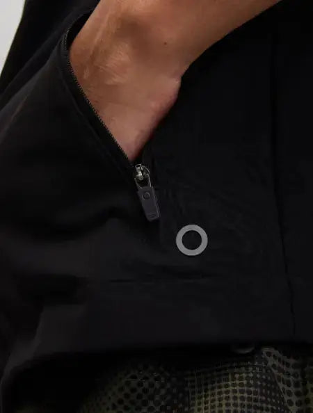 Black Woven Gilet  Adomoo