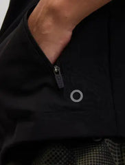 Black Woven Gilet  Adomoo