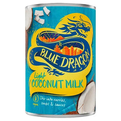 Blue Dragon Light Coconut Milk 400ml (Case of 6)  Adomoo