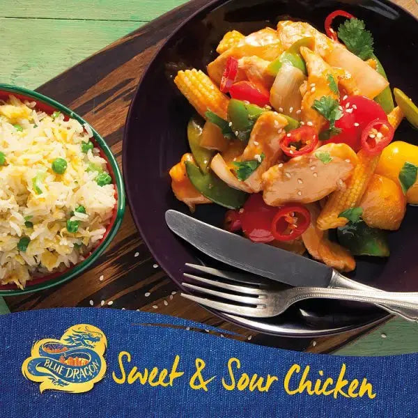 Blue Dragon Sweet & Sour Stir Fry Sauce 120g (Case of 12)  Adomoo