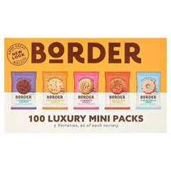 Border 100 Luxury Mini Packs (Case of 100)  Adomoo