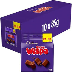 Cadbury Bitsa Wispa Chocolate Bag 85g (Case of 10)  Adomoo
