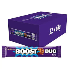 Cadbury Boost Duo Chocolate Bar 63g (Case of 32)  Adomoo