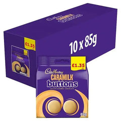 Cadbury Caramilk Golden Caramel Buttons Chocolate Bag 85g  Adomoo
