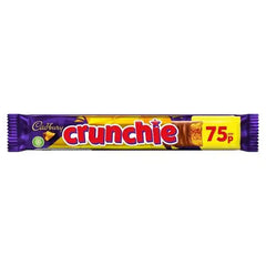 Cadbury Crunchie Chocolate Bar 75p PMP 40g (Case of 48)  Adomoo