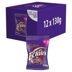 Cadbury Eclairs Chocolate Bag 130g (Case of 12)  Adomoo