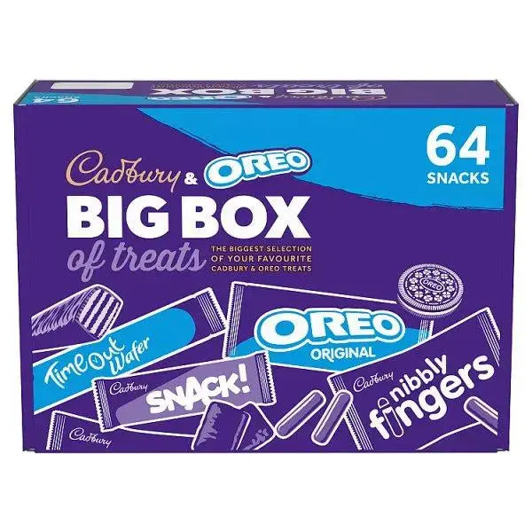 Cadbury & Oreo 64 Big Box of Treats 1790g  Adomoo