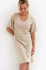 Cana high-quality melange viscose womens shirt  Adomoo