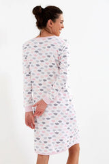 Cana interlock fabric, cotton phenomenal nightgown  Adomoo