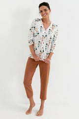 Cana shirt and pants comfortable womens pajamas  Adomoo