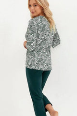 Cana soft-airy fabric pants and blouse womens pajama  Adomoo