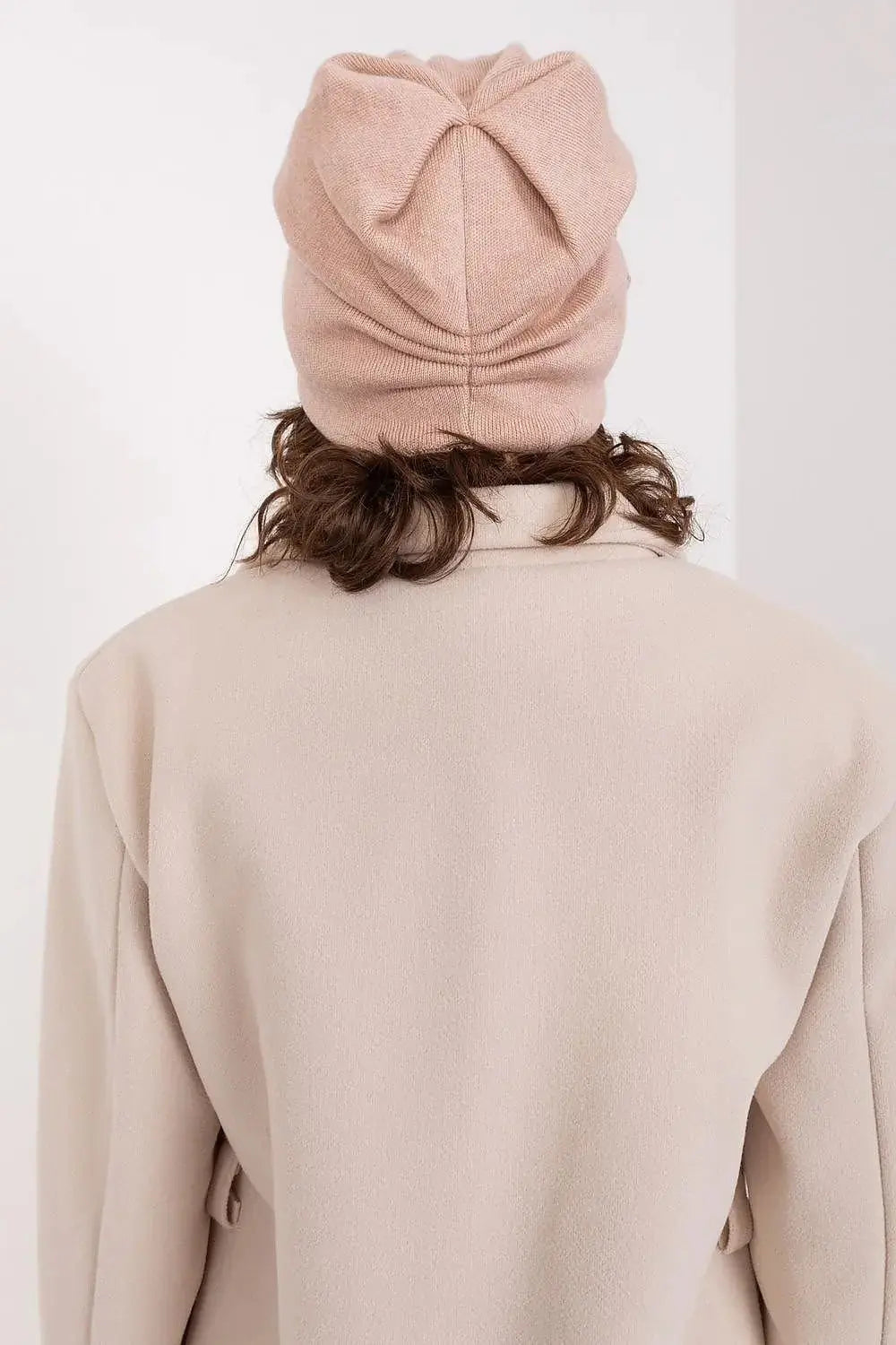 Women's Warm Winter Hat – Smooth Knit with Side Appliqué  Adomoo