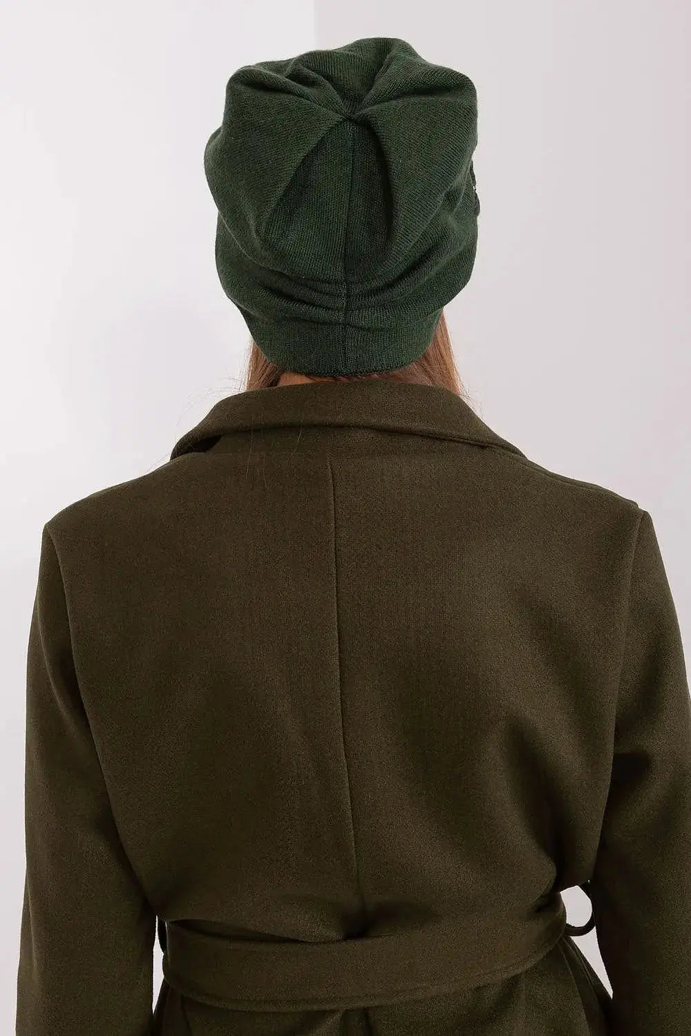 Women's Warm Winter Hat – Smooth Knit with Side Appliqué  Adomoo