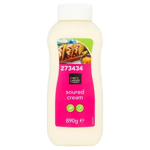 Chef's Larder Soured Cream 890g  Adomoo