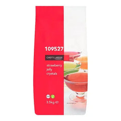 Chef's Larder Strawberry Jelly Crystals 3.5kg  Adomoo