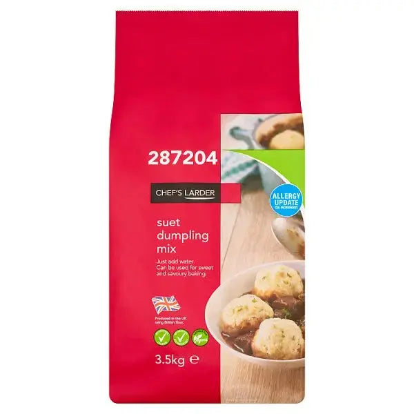 Chef's Larder Suet Dumpling Mix 3.5kg  Adomoo
