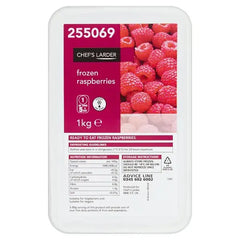 Chefs Larder Frozen Raspberries 1kg  Adomoo