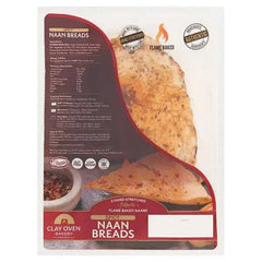 Clay Oven Bakery Spicy Naan Breads 360g (Case of 10)  Adomoo