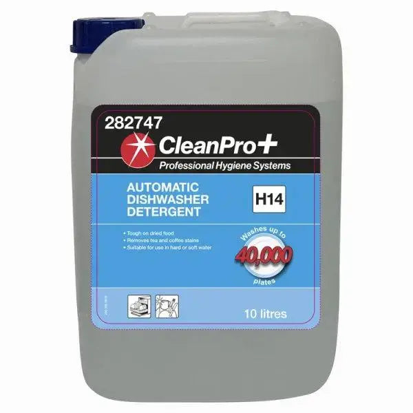 CleanPro+ Automatic Dishwasher Detergent H14 10 Litres  Adomoo